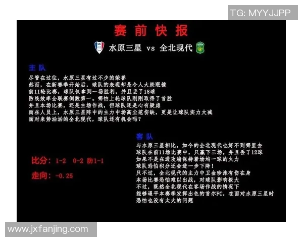 全北现代迎战水原三星争夺关键三分激战即将上演 全北现代迎战水原三星争夺关键三分激战即将上演